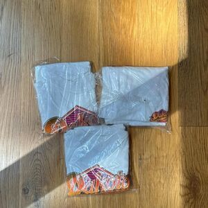 Vintage Lot of 3 Dakota Cigarettes Single Stitch Pocket Shirt Size: One Size